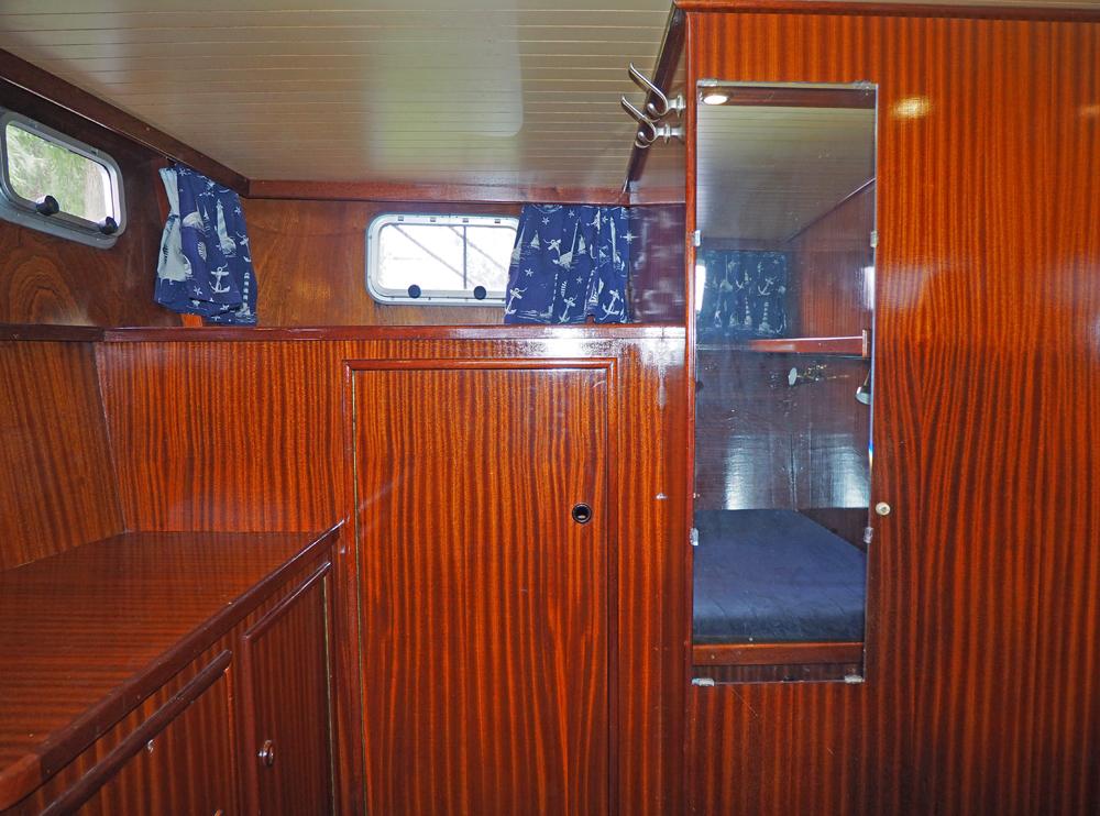 Achterkajuit, Accommodatie